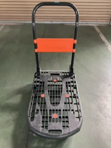 中古 折りたたみ手押し台車 TRUSCO W490×D780×H895 | 物流機器リユース